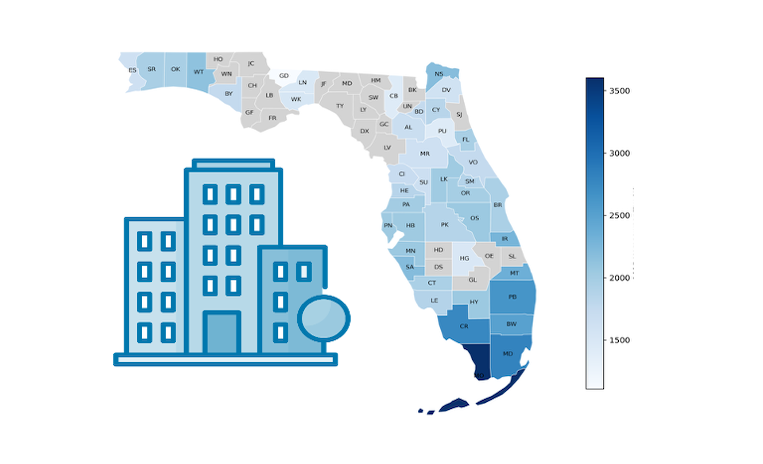 Dashboard preview for Florida property tax impacts on renters